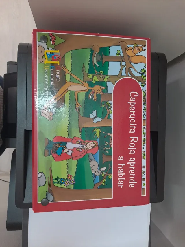 Aprende hablar caperucita roja, estimulación lengu