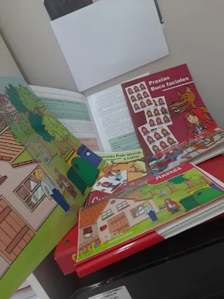 Aprende hablar caperucita roja, estimulación lengu