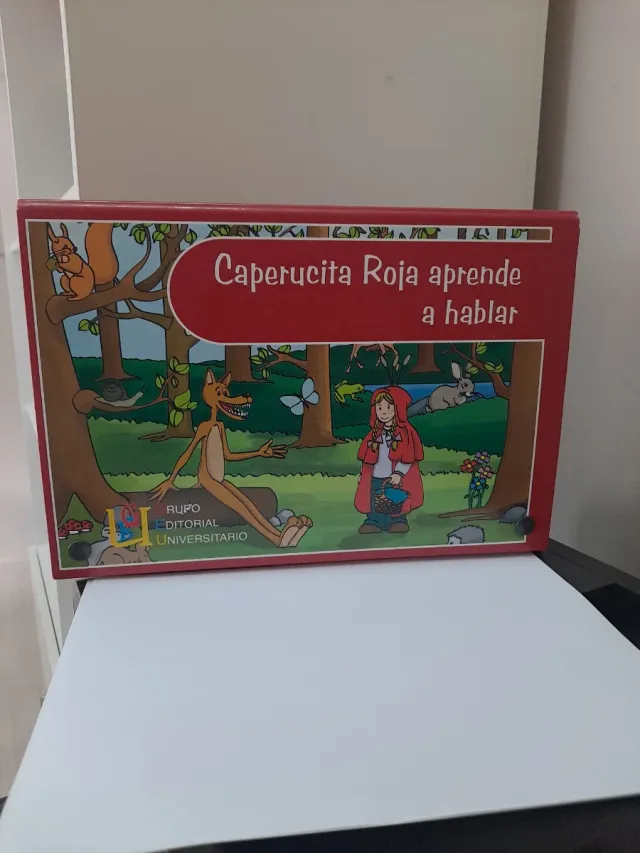 Aprende hablar caperucita roja, estimulación lengu