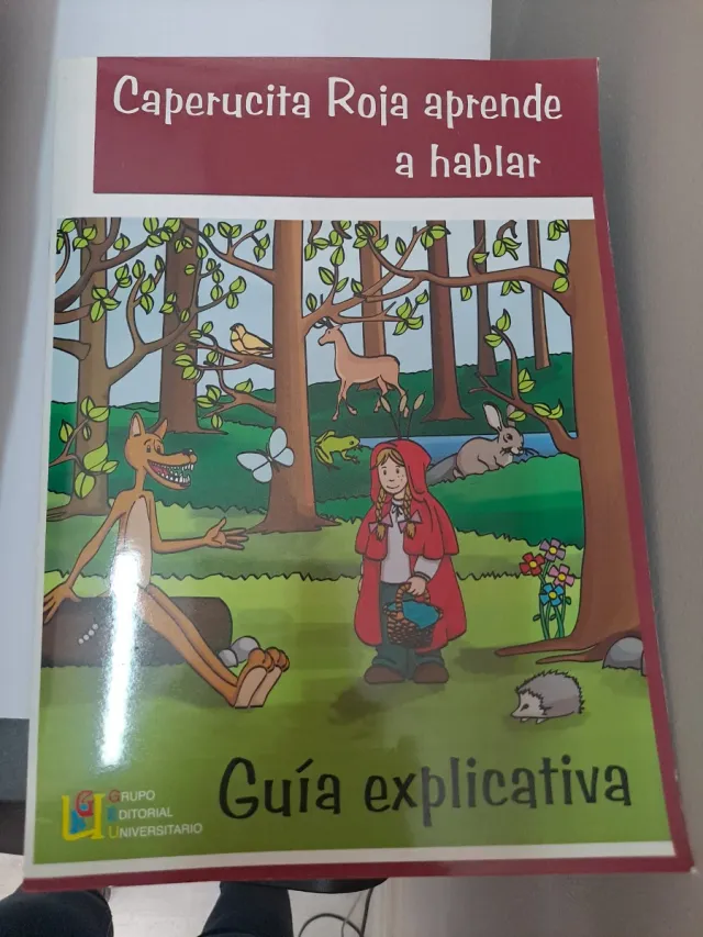 Aprende hablar caperucita roja, estimulación lengu