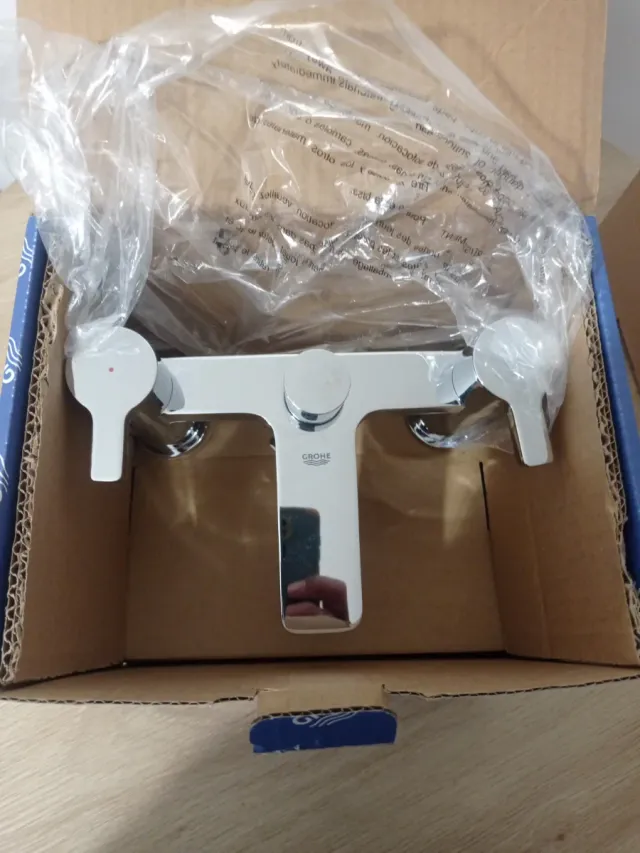 Grifo Bañera Ducha 2 Mandos Cromo 25 113 000