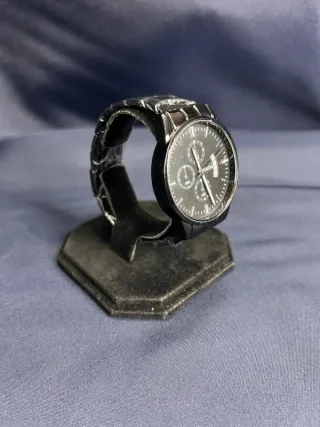 Orologio Geneva Total Black Quarzo Uomo Donna