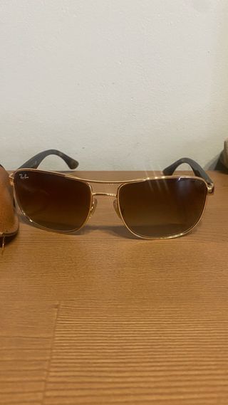 Gafas de sol Ray-Ban 3533 Dorado Marrón