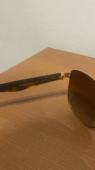 Gafas de sol Ray-Ban 3533 Dorado Marrón