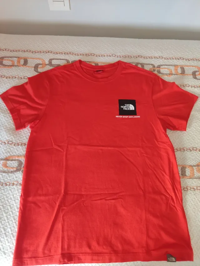 Camiseta The North Face Roja Talla M