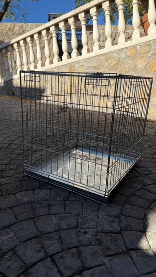 Jaula plegable perro pequeño/mediano
