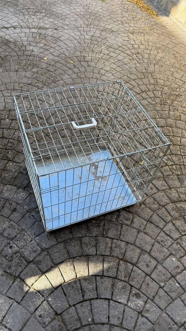 Jaula plegable perro pequeño/mediano