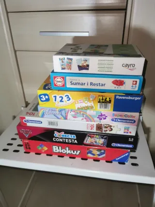 Lote juegos de mesa infantiles