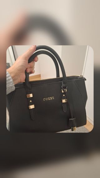 Bolso Guess Negro Semiusado
