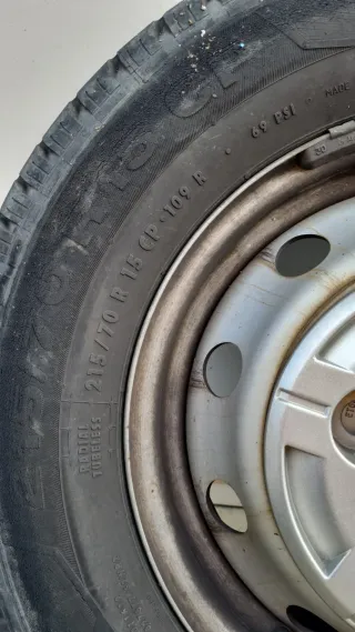 Rueda de recambio Fiat camper/autocaravana