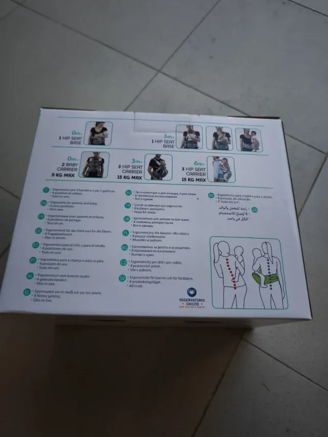 Mochila Portabebés Chicco 3 en 1