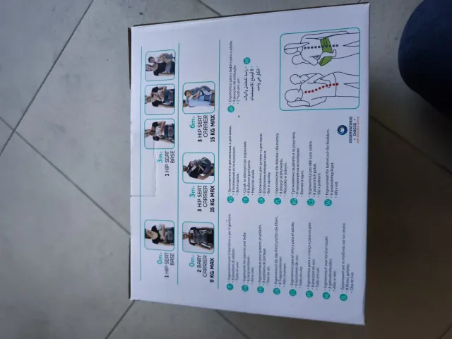 Mochila Portabebés Chicco 3 en 1