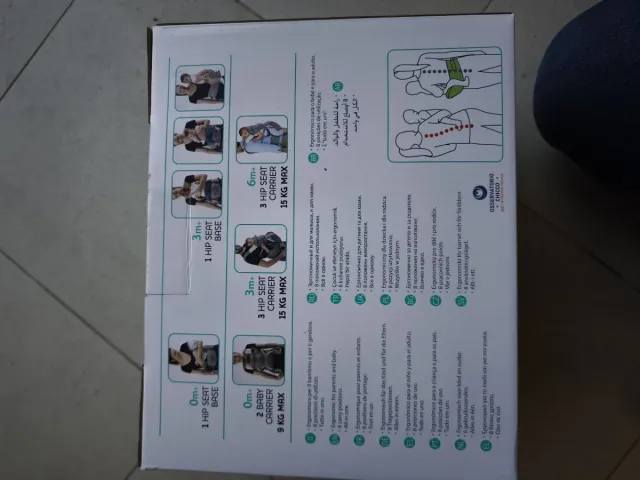 Mochila Portabebés Chicco 3 en 1