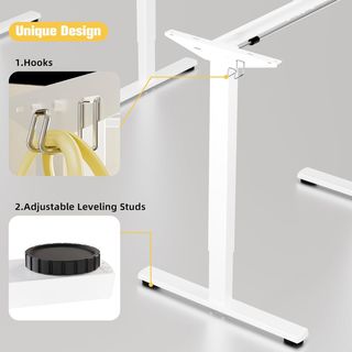 Escritorio Eléctrico Ergomaker Blanco