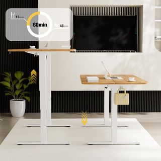 Escritorio Eléctrico Ergomaker Blanco