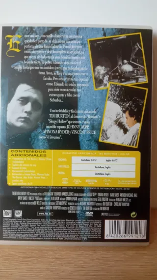 Eduardo Manostijeras DVD