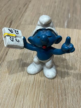 Puffo Insegnante con libro