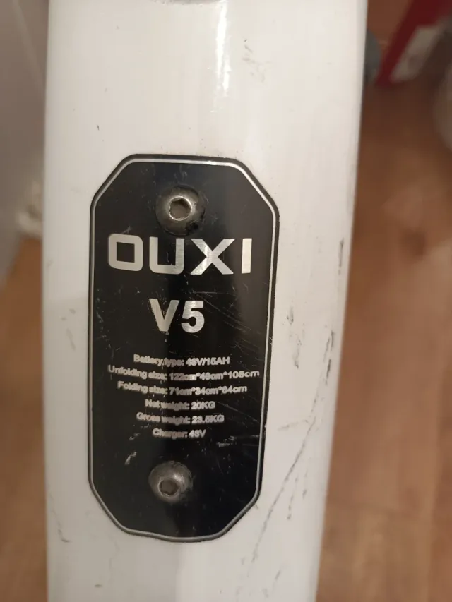 Bicicleta eléctrica plegable 50 km autonomía