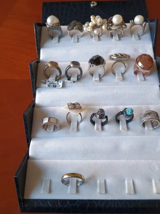 Sortija Acero y Piedra Onix Negra