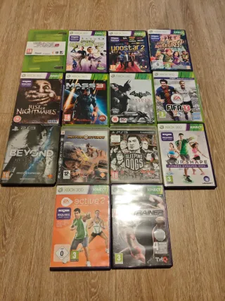 Lote Juegos Xbox 360 y PS3