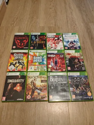 Lote Juegos Xbox 360 y PS3