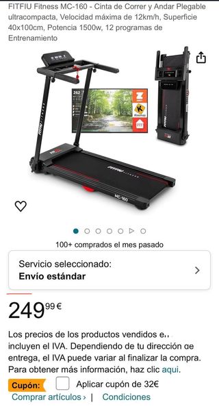 liquidacion nueva cinta correr
