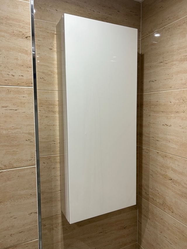 Mueble de baño colgante Ikea blanco