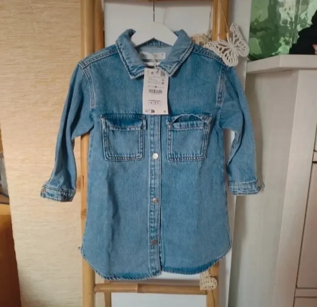 Vestido vaquero Zara niña T2/3