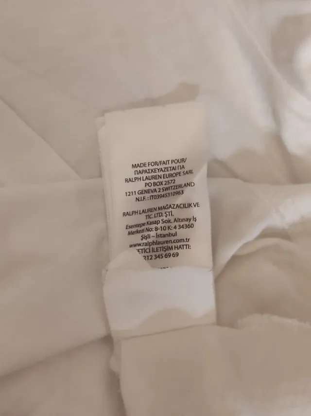 Camiseta Ralph Lauren Blanca Polo Pony