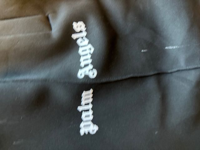 Palm Angels Pantalón Corto Negro