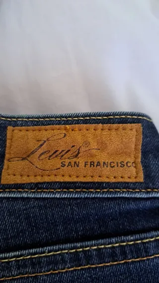 Pantalón Levi's San Francisco Azul. Bold curvi.