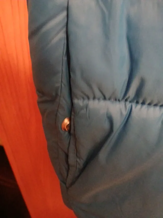 Chaleco acolchado azul