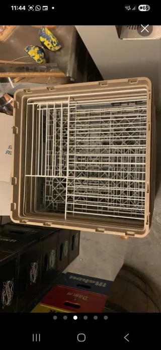 Cajas de plástico apilables