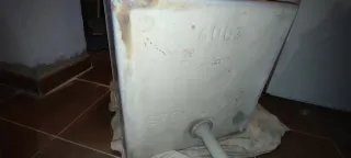 Pila lavadero fregadero blanco