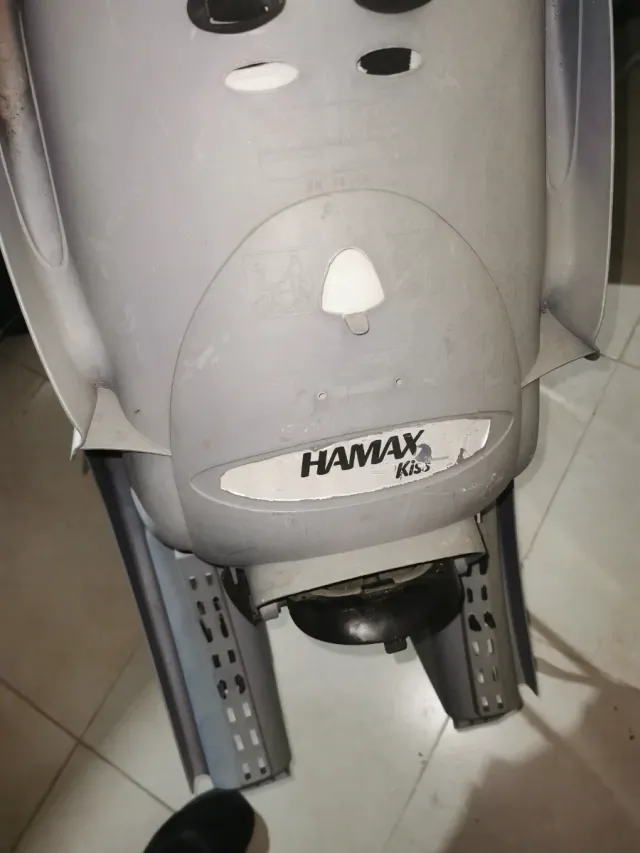 Silla bici niño con soporte