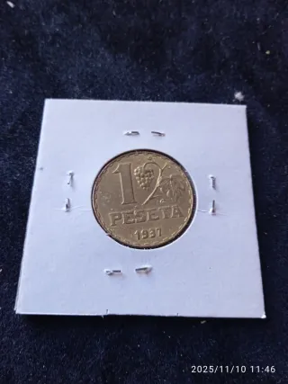 Una peseta 1937 Segunda Republica
