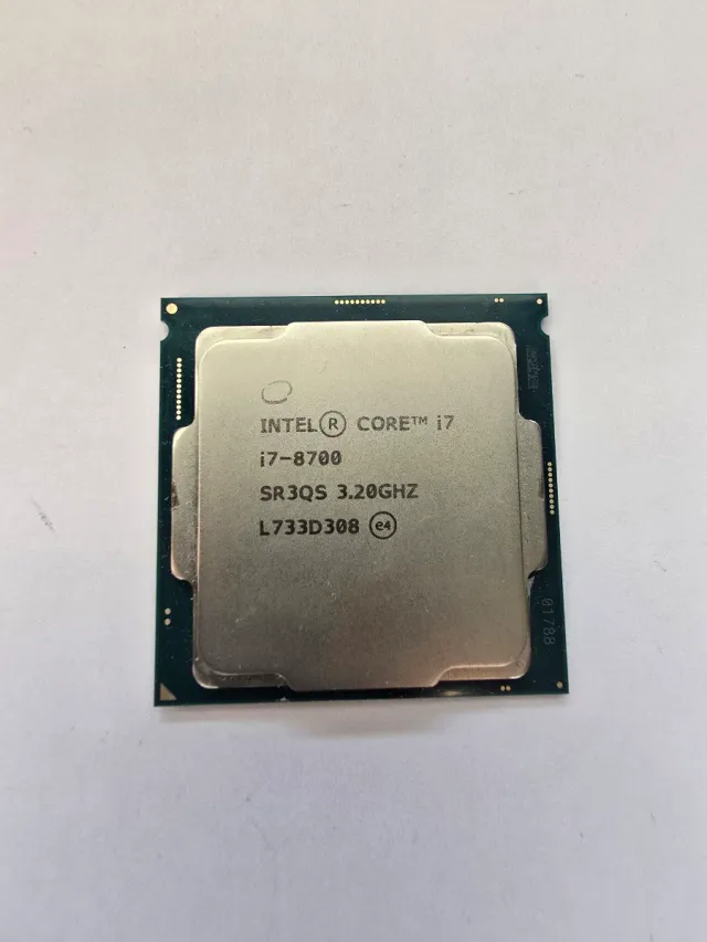 Procesador Intel Core i7-8700