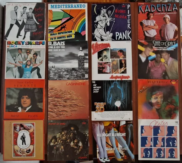 Lote Vinilos Singles Antiguos Varios Artistas