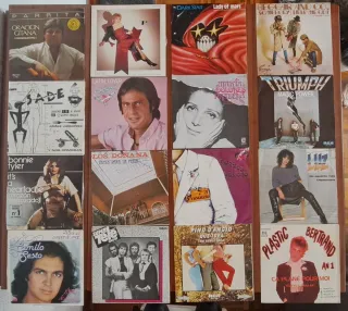 Lote Vinilos Singles Antiguos Varios Artistas