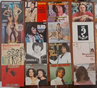 Lote Vinilos Singles Antiguos Varios Artistas