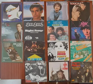 Lote Vinilos Singles Antiguos Varios Artistas