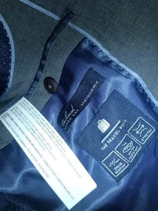 Traje gris Mango Man