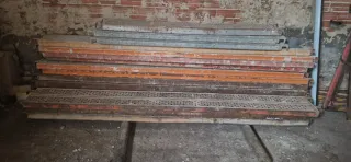 Andamio tradicional amarillo