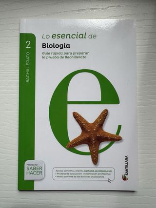 Libro bachillerato biología