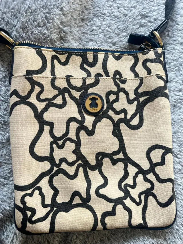 Bolso Tous Negro y Beige