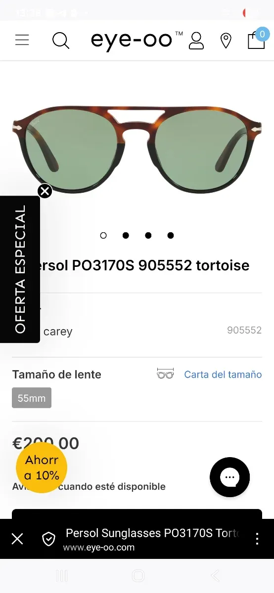 Gafas de sol Persol Marrones Multicolor