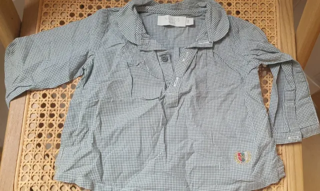 Blusa bebé Nanos cuadros
