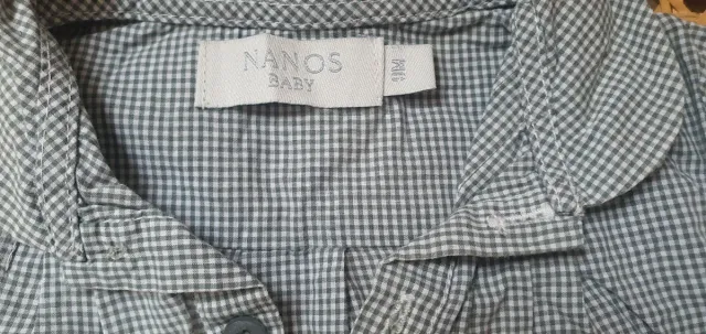 Blusa bebé Nanos cuadros