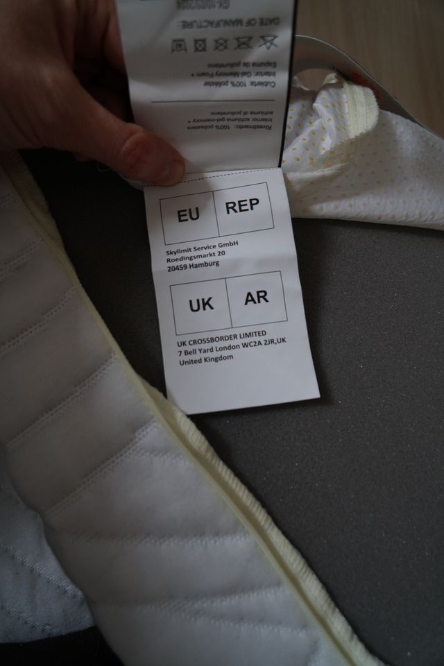 Topper Cama Viscoelástico 180 x 200 cm, 5 cm