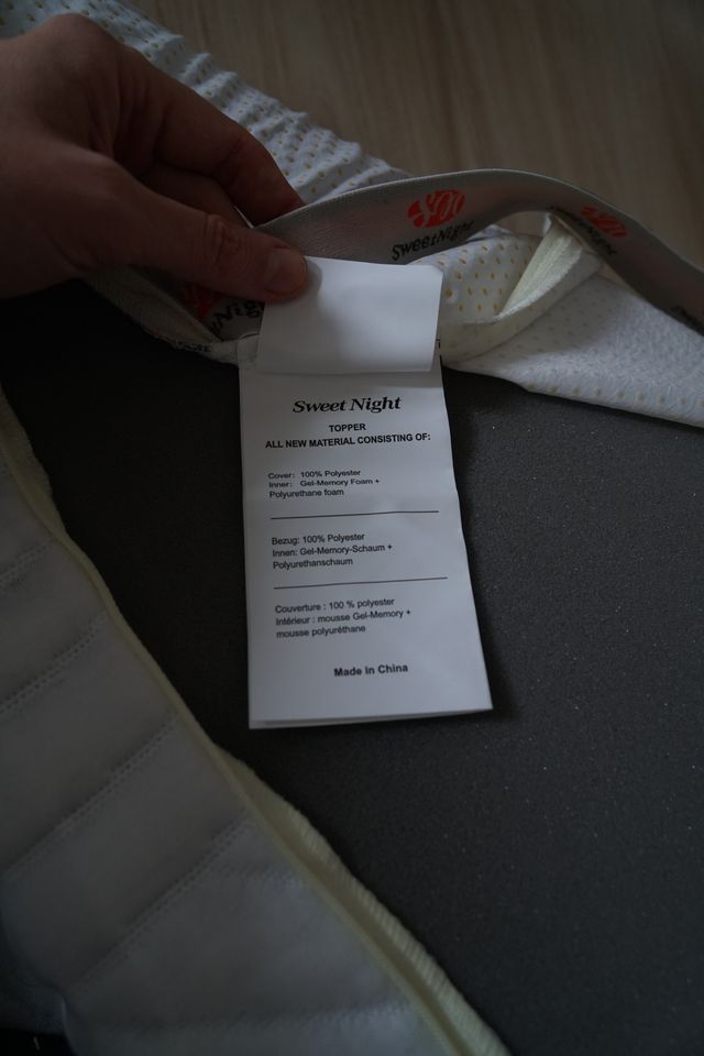 Topper Cama Viscoelástico 180 x 200 cm, 5 cm